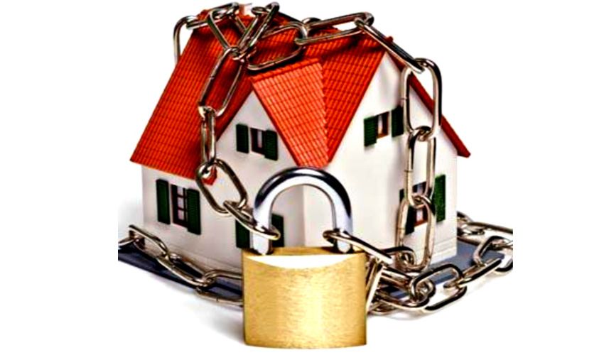 Beeldmerk van een vergrendelde woning in Tilburg Beeldmerk van een vergrendelde woning in Tilburg